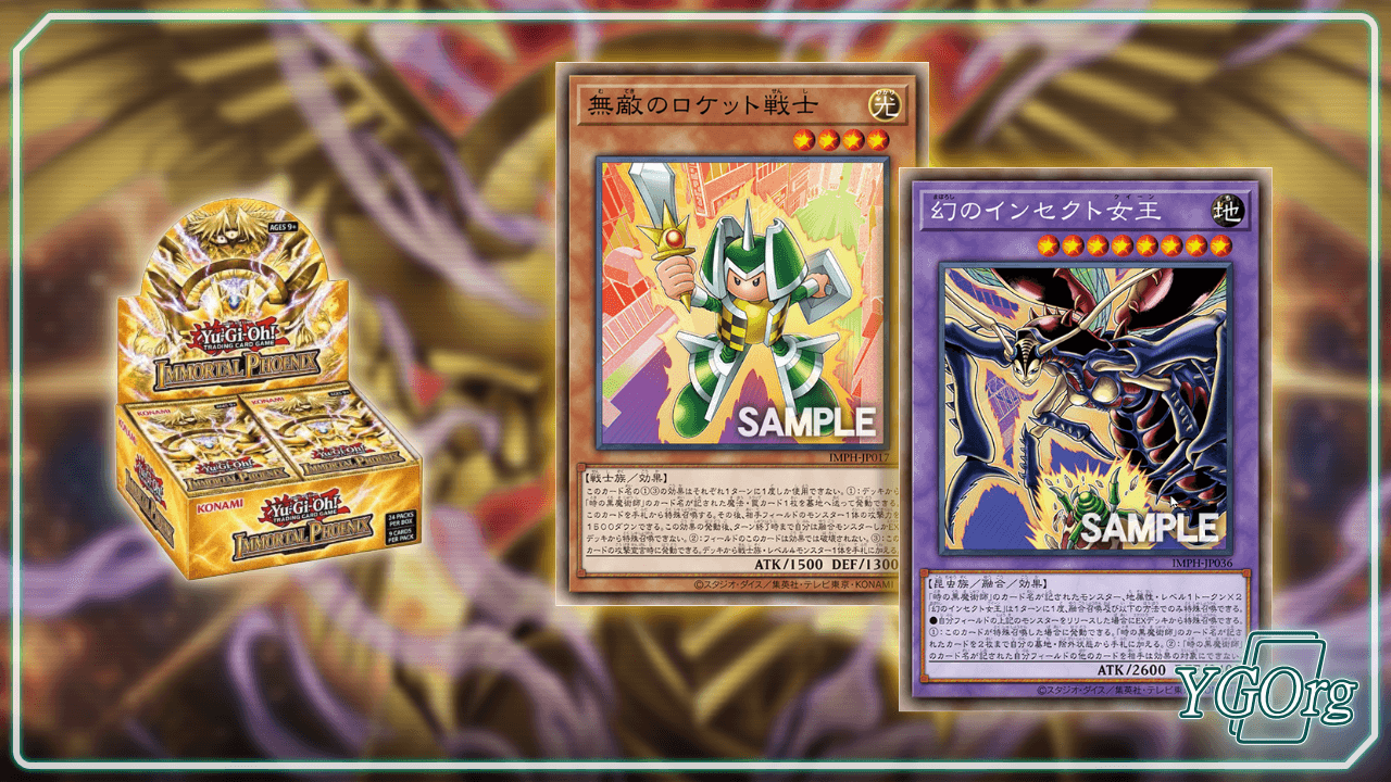 Yu-Gi-Oh! IMPH : Guerrier Fusée Invincible et Reine Insecte seraient au programme
