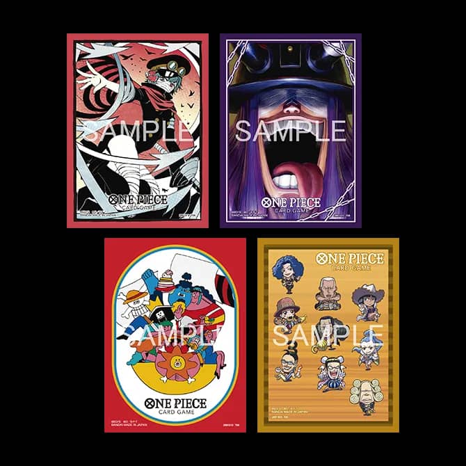 One Piece Official Card Sleeves 17: 4 Designs, 70 Hüllen, 19. Dezember