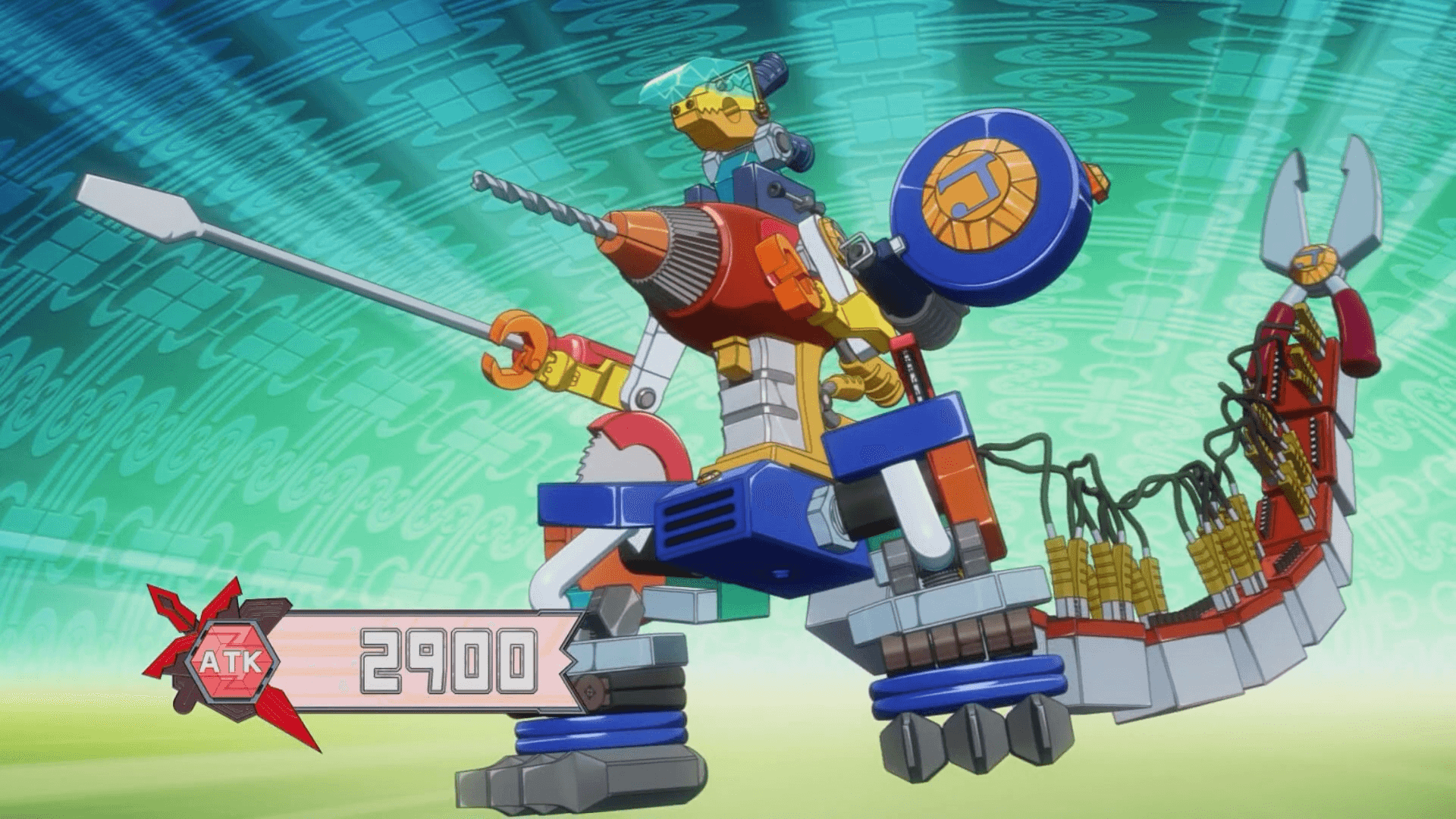 Rush Duel's Jointech Ace Rex reportedly hits 2900 ATK, attacks twice