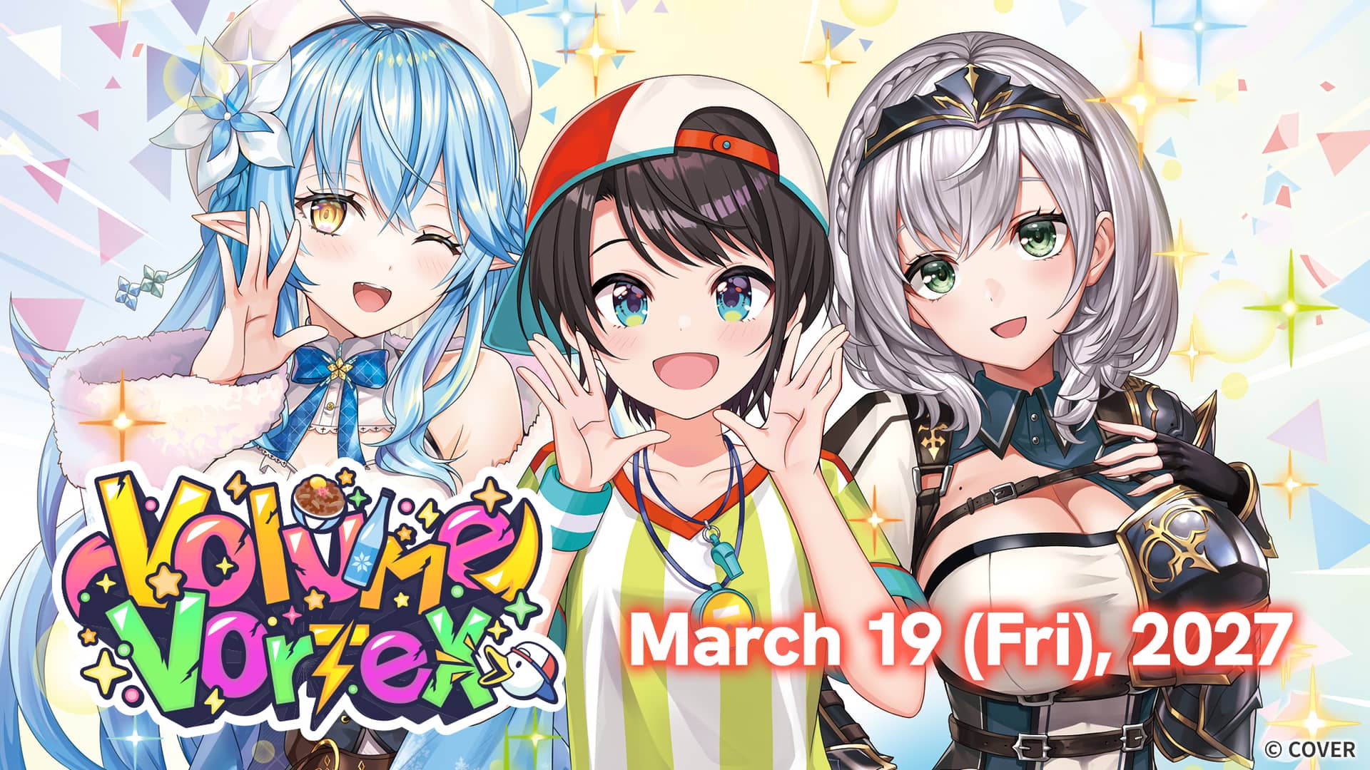 hololive Card Game Volume Vortex : date de sortie le 19 mars 2027, 25 holomem