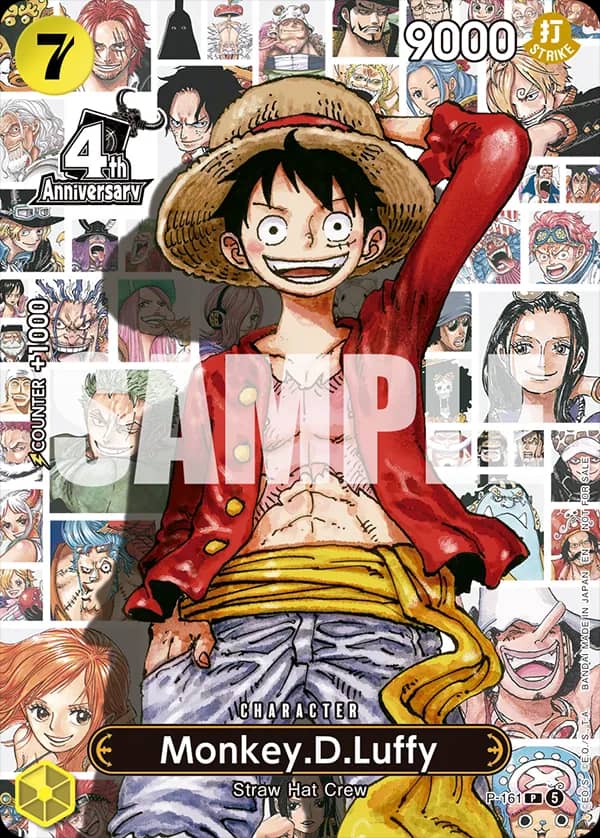 Card image of P-161 Monkey.D.Luffy