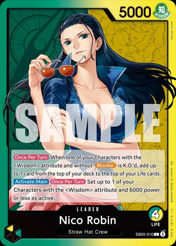 Card image of EB05-010 Nico Robin