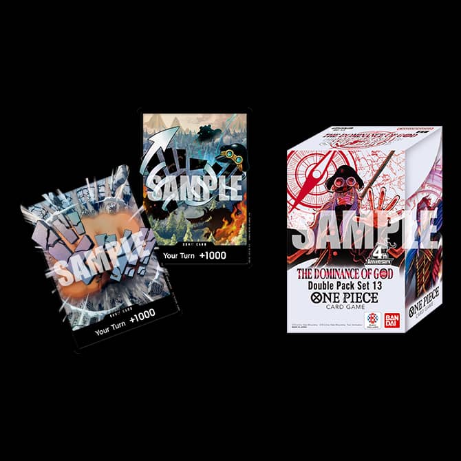 One Piece DP-13 Double Pack: zwei OP-18-Booster, DON!!-Karte, ca. 10,70 €