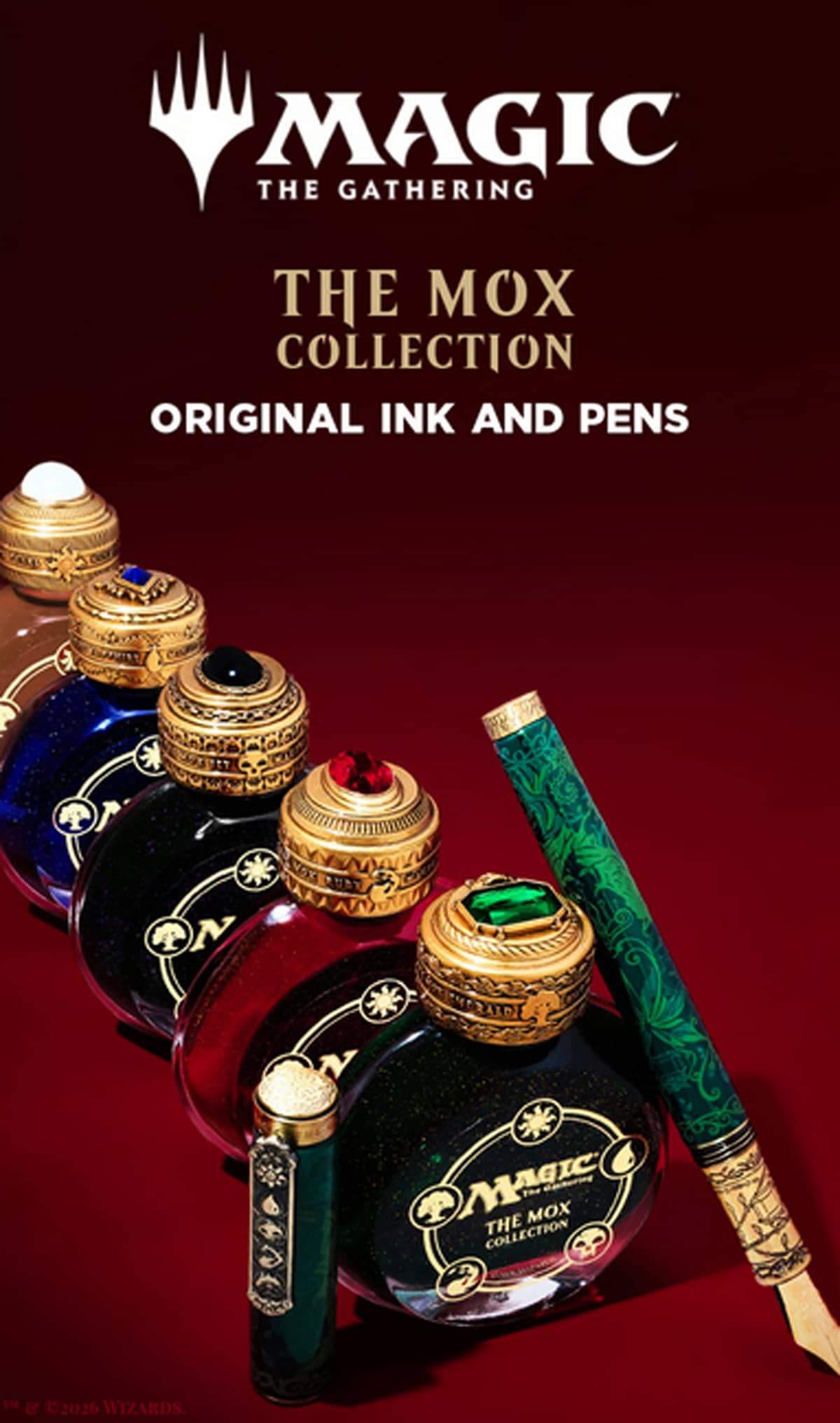 Magic's Mox Ink & Writing Collection passes 700 backers on Kickstarter