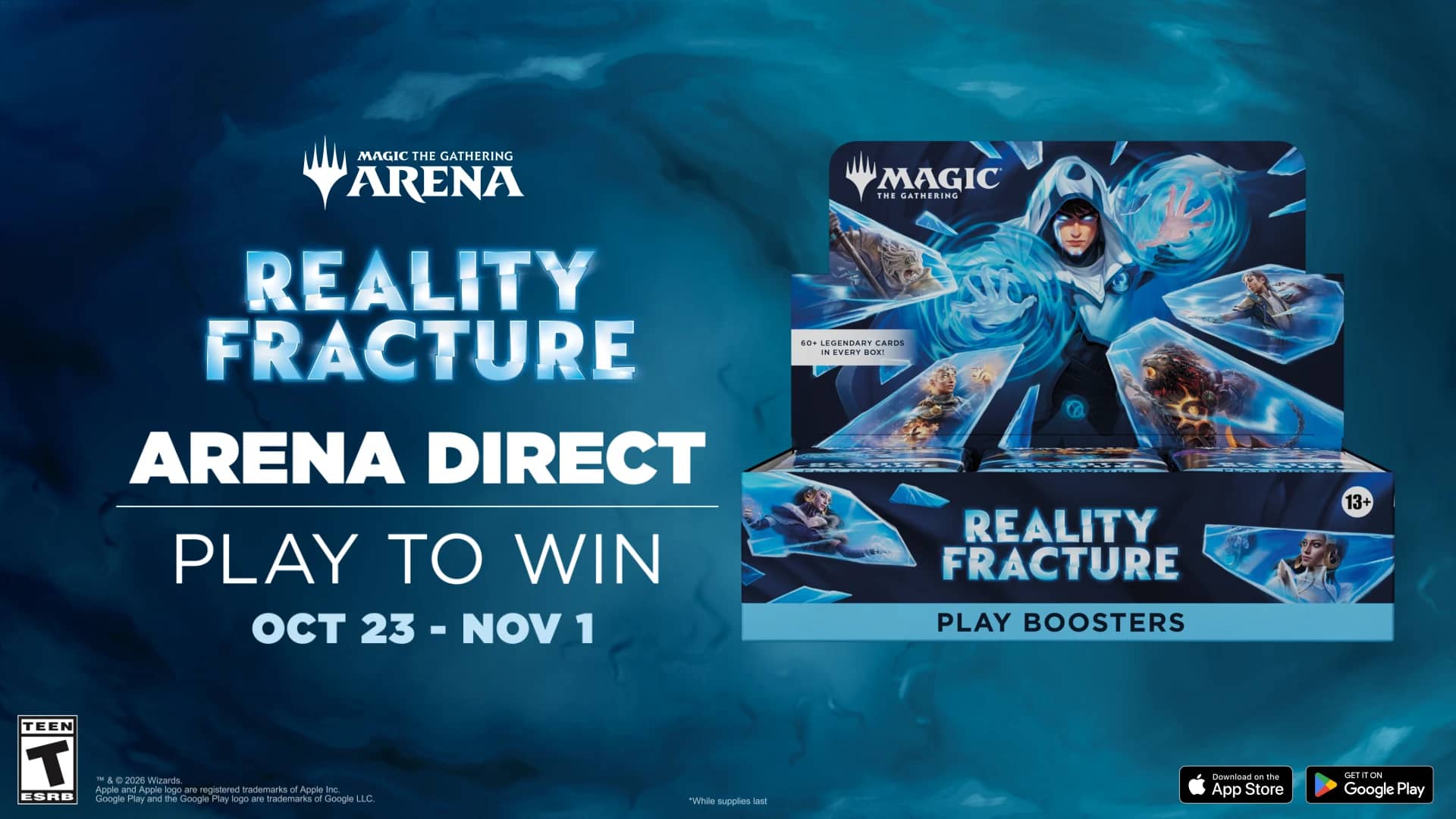 Arena Direct: 7 wins earn 2 Reality Fracture Play Booster boxes