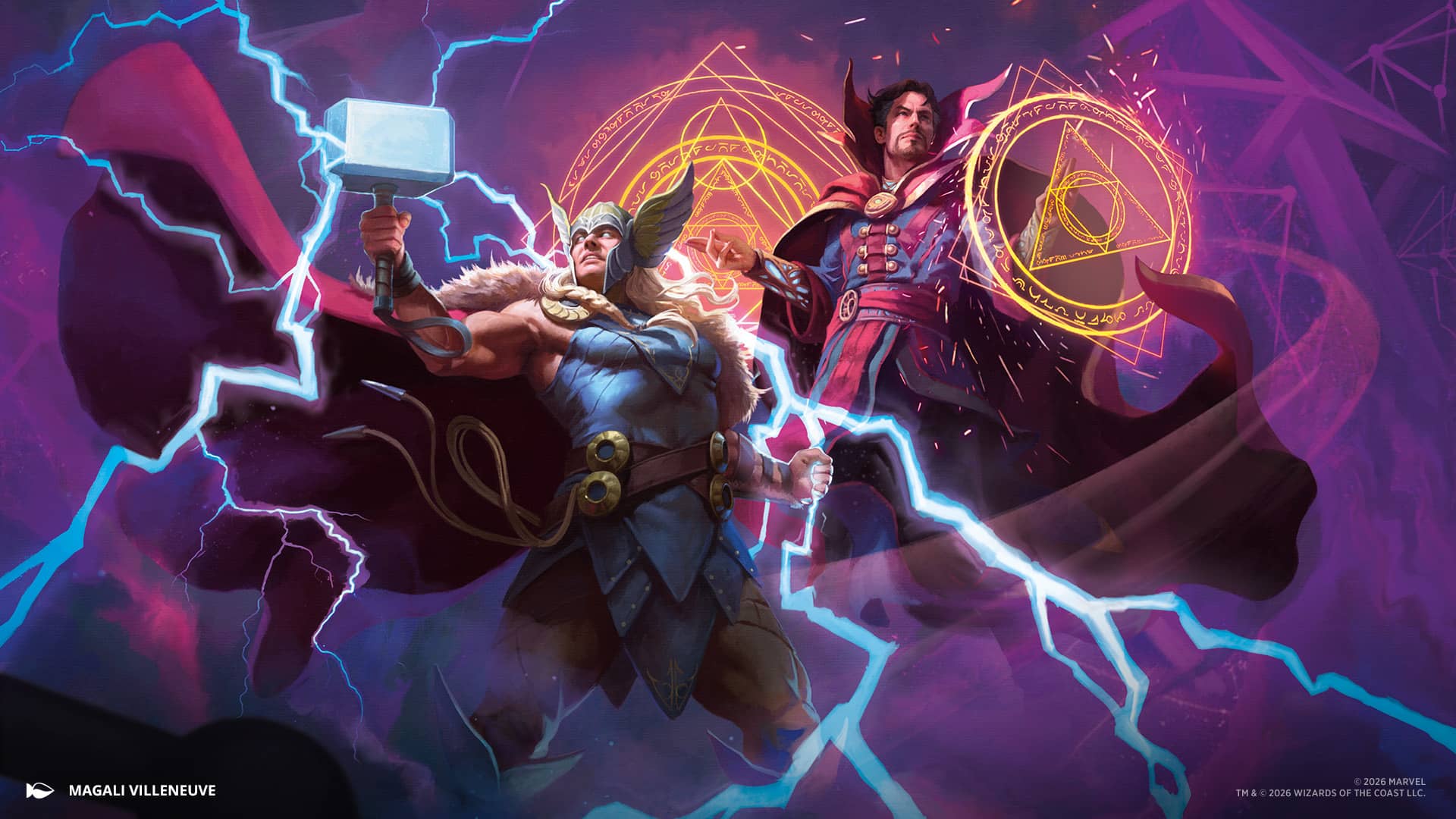 Magic's Darkhold Destiny lands April 9, 2027 with a Marvel story