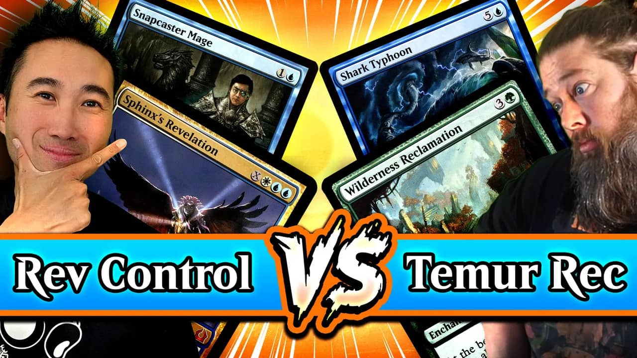 Magic : meilleur deck Standard de tous les temps, Sphinx's Revelation Control contre Temur Reclamation