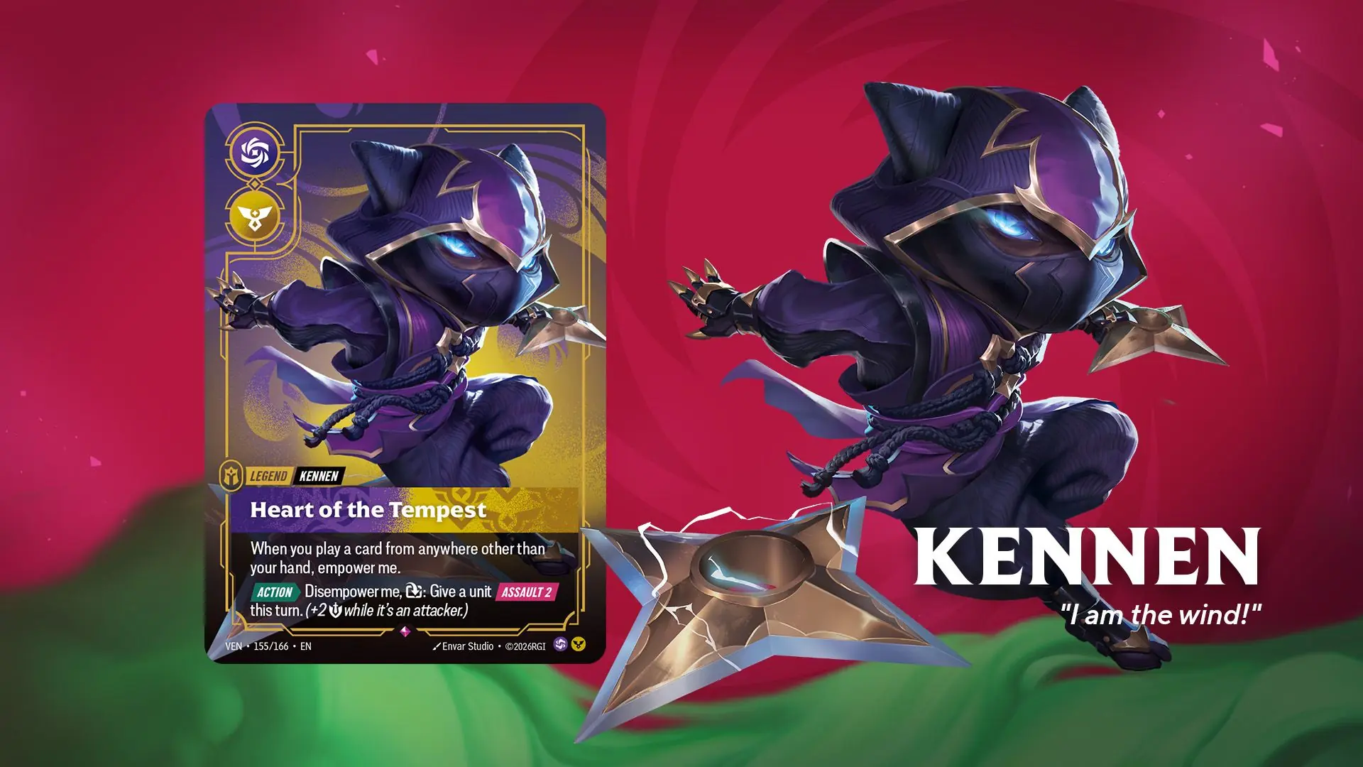 Riftbound: Kennen-Deckguide – Kern aus OGN-194 und OGN-195 erklärt