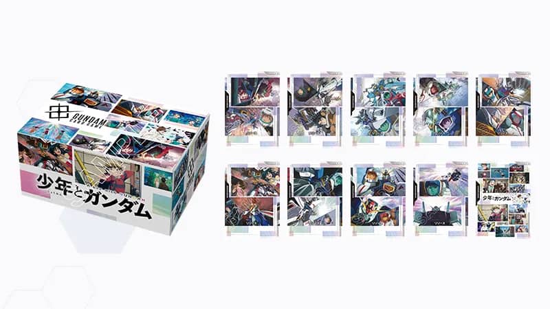 Gundam Card Game EVX15 : coffret de rangement et set de cartes Énergie EX 02, sortie le 9 janvier 2027