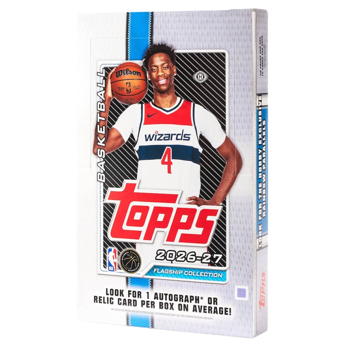 Topps Flagship Basketball : Hobby box à environ 152 €, sortie le 5 novembre