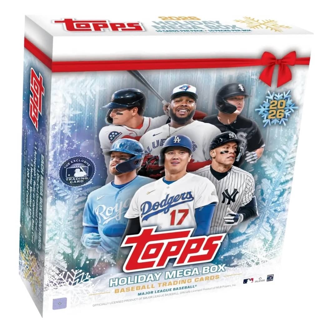 Mega Box 2026 Topps Holiday Baseball, scellée