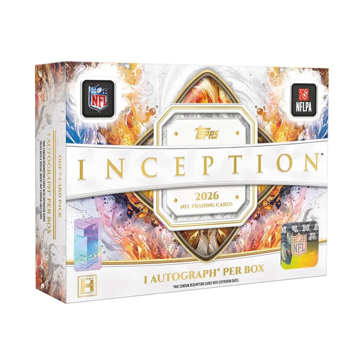 2026 Topps Inception Football: NFL license returns Nov. 6, $369.99