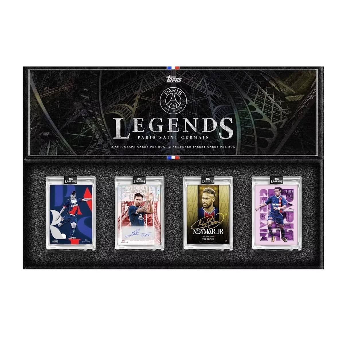 Topps Legends PSG Soccer: 500-€-Boxen, je 2 Autogramme, 23. Okt.