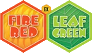 Logo de l'extension EX Rouge Feu & Vert Feuille (RG) du JCC Pokémon