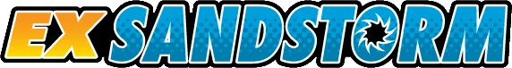 Logo de l'extension EX Tempête de sable (SS) du JCC Pokémon